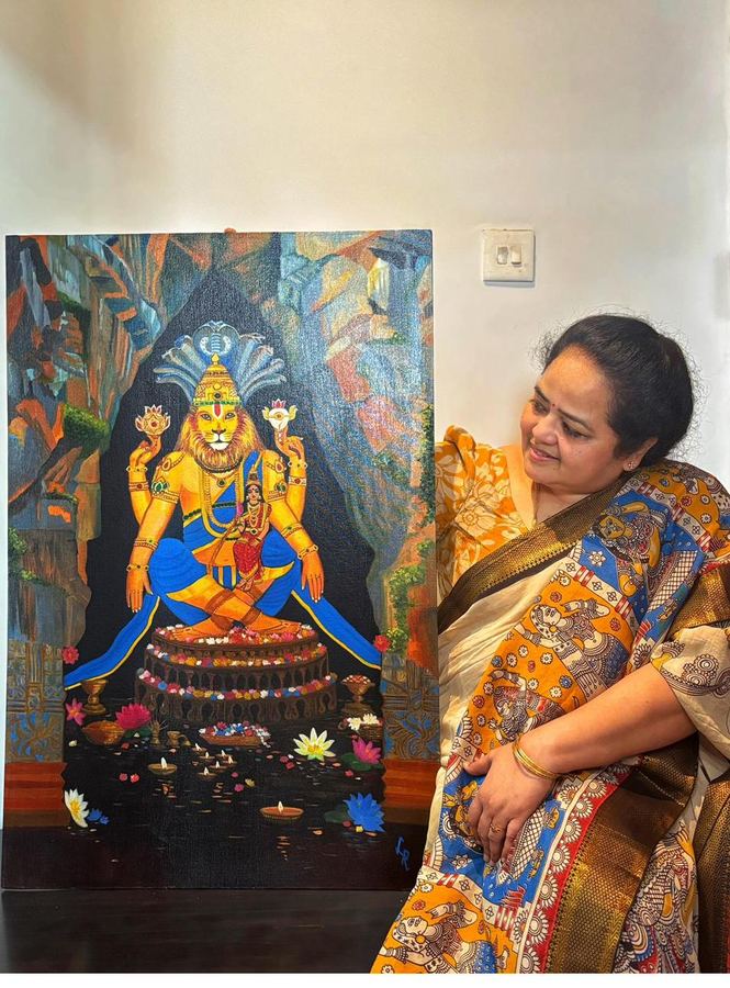 Narasimha Swamy — With the artist