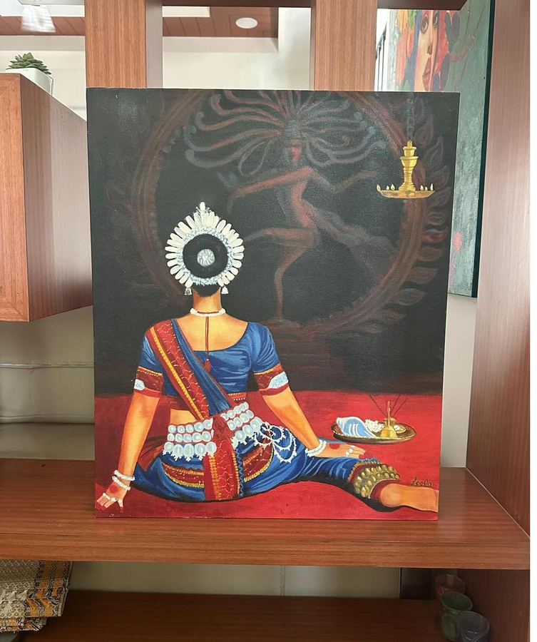 Odissi Dancer — In the studio